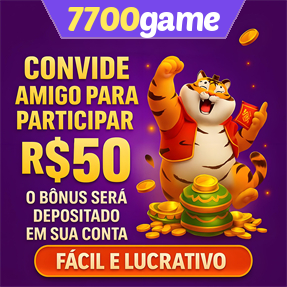 7700game Indique amigos para receber um bônus